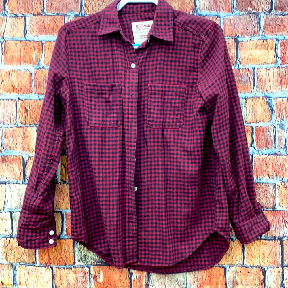 Plaid button up